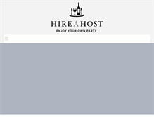 Tablet Screenshot of hireahost.net